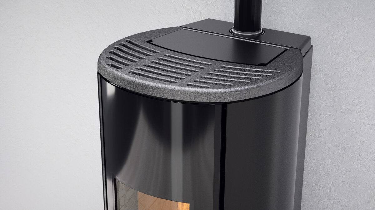 piecyk na pellet Nobis Round